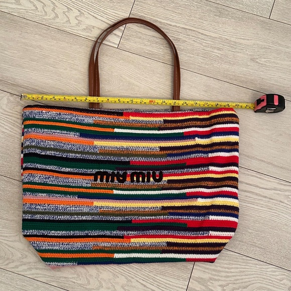 Miu Miu Crochet Tote - Picture 3 of 5
